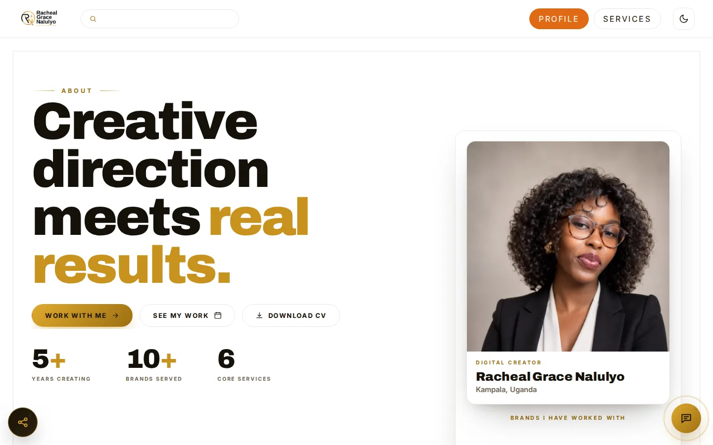 Racheal Grace Nalulyo — Digital Creator